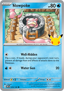 30c 016/128 Slowpoke