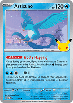 30c 018/128 Articuno
