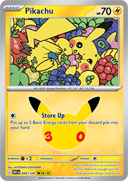 30c 048/128 Pikachu