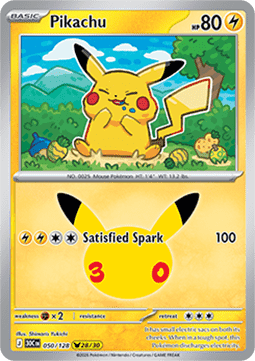 30c 050/128 Pikachu