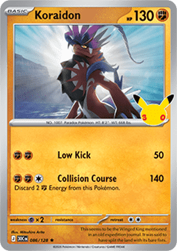 30c 086/128 Koraidon