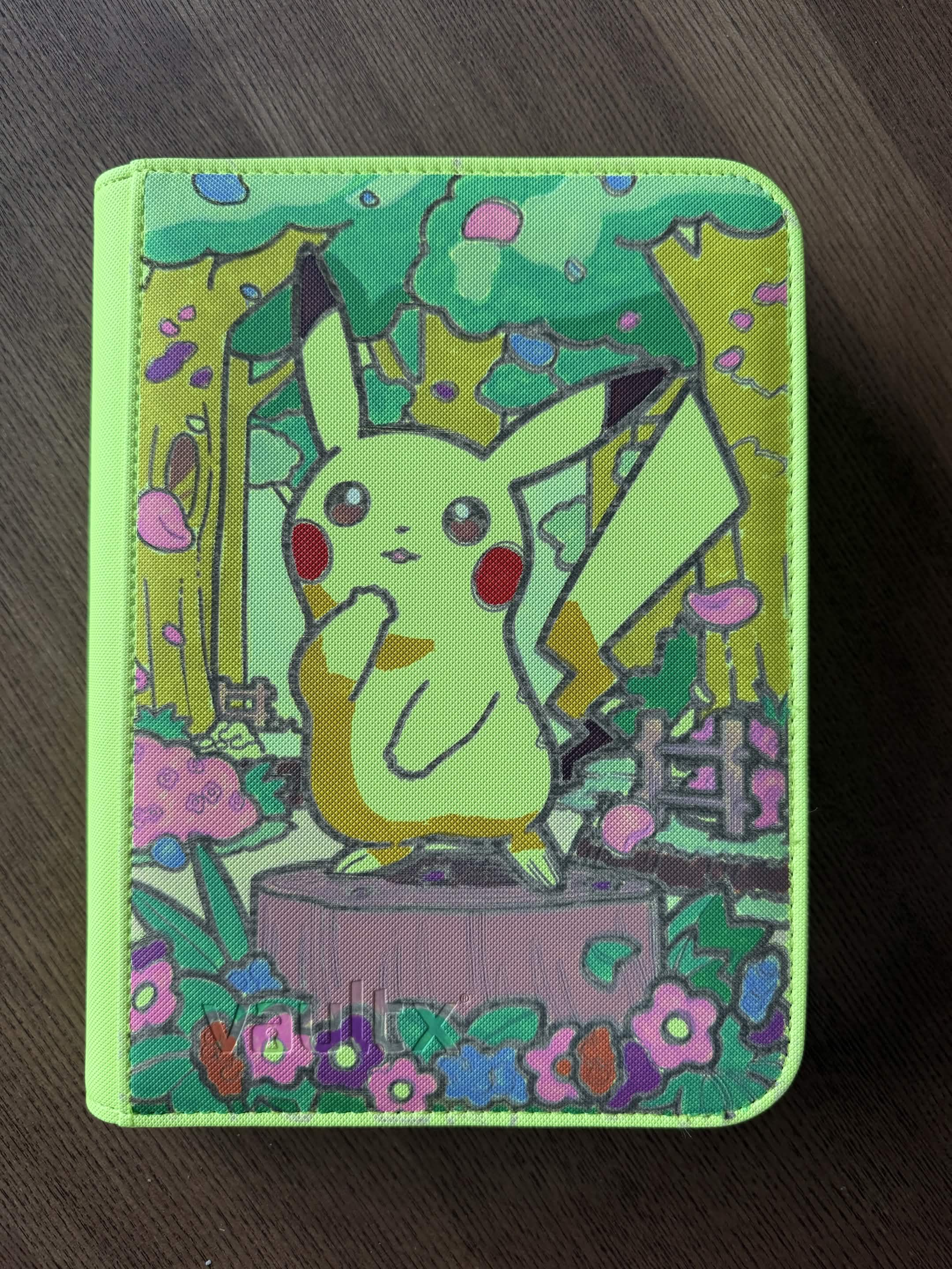 Custom 4 Pocket Pikachu Binder VaultX