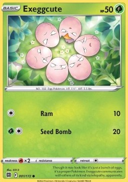 BRS 001/172 Exeggcute