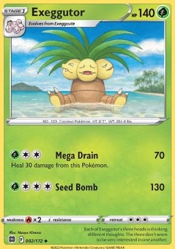 BRS 002/172 Exeggutor