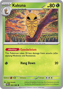 CRI 002/086 Kakuna