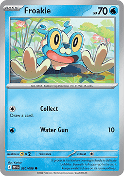 CRI 020/086 Froakie