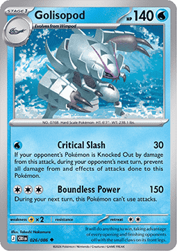 CRI 026/086 Golisopod