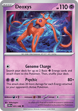 CRI 031/086 Deoxys