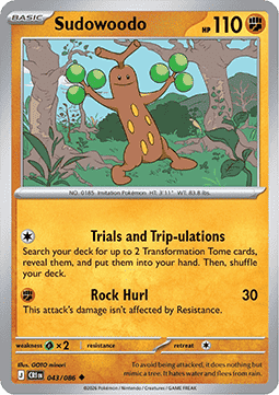 CRI 043/086 Sudowoodo