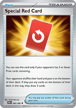 CRI 082/086 Special Red Card