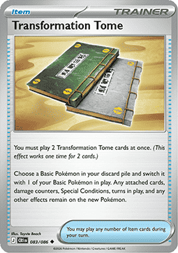 CRI 083/086 Transformation Tome