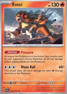 OBF 030/197 Entei Holo