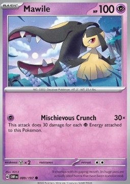 OBF 089/197 Mawile Reverse Holo