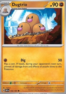 OBF 104/197 Dugtrio
