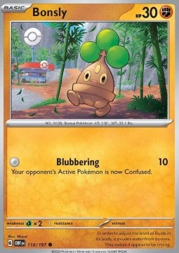OBF 110/197 Bonsly Reverse Holo