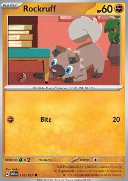 OBF 116/197 Rockruff