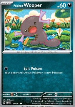 OBF 126/197 Paldean Wooper