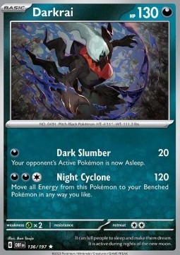 OBF 136/197 Darkrai Holo