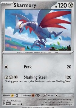 OBF 142/197 Skarmory Reverse Holo