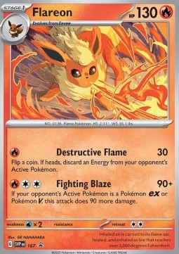 SVP 167 Flareon Holo