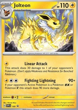 SVP 169 Jolteon Holo